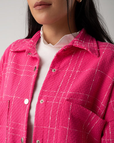 The Tweed Button Down Shacket