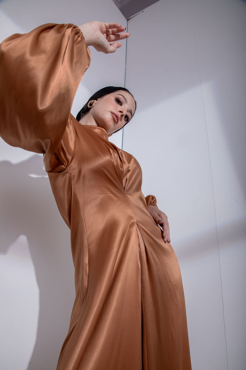 Venus Dress - Caramel